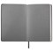 Ежедневник недатированный А5 138х213 мм BRAUBERG "Metallic", под кожу, 136 л., гибкий, серебряный, 113377 - фото 11008123