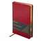 Ежедневник недатированный А5 138х213 мм BRAUBERG "Iguana" под кожу, 160 л., красный, 125092 - фото 11011964