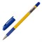 Ручка шариковая с грипом STAFF "Basic BP-14 Orange", СИНЯЯ, узел 0,7 мм, линия письма 0,35 мм, 143747 - фото 11027779