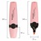 Текстовыделитель BRAUBERG "DELTA PASTEL", ПАСТЕЛЬНЫЙ РОЗОВЫЙ, линия 1-5 мм, 151731 - фото 11033276
