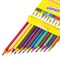 Карандаши цветные ЮНЛАНДИЯ "КАРНАВАЛ", 12 цветов, трехгранные, грифель 3 мм, 181684 - фото 11040638