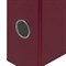 Папка-регистратор BRAUBERG с покрытием из ПВХ, 70 мм, бордовая (удвоенный срок службы), 220892 - фото 11049347