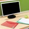 Папка-конверт с кнопкой STAFF, А4, до 100 листов, прозрачная, красная, 0,12 мм, 225172 - фото 11054633