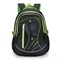Рюкзак BRAUBERG HIGH SCHOOL универсальный, 3 отделения, "Неон", черный/салатовый, 46х31х18 см, 225520 - фото 11055297