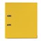 Папка-регистратор BRAUBERG с покрытием из ПВХ, 80 мм, с уголком, желтая (удвоенный срок службы), 227194 - фото 11058548
