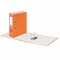 Папка-регистратор BRAUBERG с покрытием из ПВХ, 80 мм, с уголком, оранжевая (удвоенный срок службы), 227199 - фото 11058609