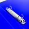 Папка на 2 кольцах BRAUBERG "Neon", 25 мм, внутренний карман, неоновая, синяя, до 170 листов, 0,7 мм, 227459 - фото 11059477