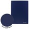 Папка на 2 кольцах BRAUBERG "Office", 25 мм, синяя, до 170 листов, 0,5 мм, 227494 - фото 11059645