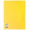 Скоросшиватель пластиковый ЮНЛАНДИЯ, А4, 130/180 мкм, желтый 228677 - фото 11063989