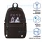 Рюкзак BRAUBERG FASHION CITY, универсальный, карман-антивор, "Anime View", черный, 44х31х16 см, 229964 - фото 11069630