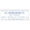 Штамп самонаборный 5-строчный, оттиск 58х22 мм, без рамки, TRODAT IDEAL 4913 P2, КАССЫ В КОМПЛЕКТЕ, 125428 - фото 11075103