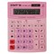 Калькулятор настольный STAFF STF-888-12-PK (200х150 мм) 12 разрядов, двойное питание, РОЗОВЫЙ, 250452 - фото 11080782