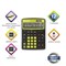 Калькулятор настольный BRAUBERG EXTRA COLOR-12-BKLG (206x155 мм), 12 разрядов, двойное питание, ЧЕРНО-САЛАТОВЫЙ, 250477 - фото 11081062