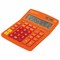 Калькулятор настольный BRAUBERG EXTRA-12-RG (206x155 мм), 12 разрядов, двойное питание, ОРАНЖЕВЫЙ, 250485 - фото 11081176