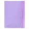 Скоросшиватель пластиковый BRAUBERG "Pastel" А4, 130/180 мкм, лиловый, 270456 - фото 11082878