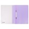 Скоросшиватель пластиковый BRAUBERG "Pastel" А4, 130/180 мкм, лиловый, 270456 - фото 11082880