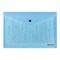 Папка-конверт с кнопкой BRAUBERG "Pastel", А4, до 100 листов, непрозрачная, аквамарин, 0,18 мм, 270474 - фото 11083025