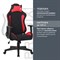 Кресло компьютерное BRABIX "GT Racer GM-101", подушка, ткань, черное/красное, 531820 - фото 11113269
