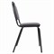 Стул для посетителей РС00Л, черный каркас, кожзам черный - фото 11114005