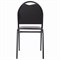 Стул для посетителей РС00Л, черный каркас, кожзам черный - фото 11114007