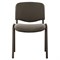 Стул для персонала и посетителей BRABIX "Iso CF-005", черный каркас, ткань серая, 531972 - фото 11114753