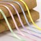 Лента атласная ширина 6 мм, ПАСТЕЛЬ набор 5 цветов по 23 м, BRAUBERG, 591490 - фото 11119737