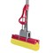 Швабра самоотжимная, роликовый двойной отжим, насадка PVA 27 см, телескопический черенок 125 см, LAIMA, 603597 - фото 11123771