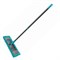 Швабра КОМПЛЕКТ черенок 75-130 см + флаундер + МОП микрофибра СИНЕЛЬ (ТИП К), еврорезьба, YORK "Salsa", 81300 - фото 11124770