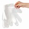 Перчатки полиэтиленовые одноразовые, ОТРЫВНЫЕ, КОМПЛЕКТ 50 пар (100 штук) размер L, LAIMA, 607355 - фото 11131841