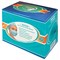 Маска медицинская одноразовая, КОМПЛЕКТ 100 шт., короб, 3-х слойный фильтр СМС, голубая, ГЕКСА - фото 11136705