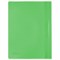 Скоросшиватель пластиковый ЮНЛАНДИЯ, А4, 130/180 мкм, салатовый, 228679 - фото 11159654
