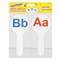 Веер-касса "Английские гласные и согласные" ЮНЛАНДИЯ, НАБОР 2 штуки, европодвес, 270561 - фото 11159693