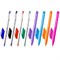 Ручки шариковые масляные BRAUBERG, НАБОР 8 шт., АССОРТИ, "Extra Glide", узел 1 мм, линия письма 0,5 мм, 142140 - фото 11162592