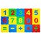 Коврик-пазл напольный 1,5х0,9 м, мягкий, "Учим цифры", 15 частей 30х30 см, толщина 1 см, ЮНЛАНДИЯ, 664659 - фото 11184729