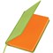 Ежедневник недатированный А5 138х213 мм BRAUBERG "Rainbow" под кожу, 136 л., зеленый, 111669 - фото 11194261