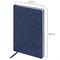 Ежедневник недатированный БОЛЬШОЙ ФОРМАТ 210х297 мм А4, BRAUBERG "Status", 160 л., темно-синий, 113359 - фото 11196012