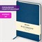 Ежедневник недатированный БОЛЬШОЙ ФОРМАТ 210х297 мм А4, BRAUBERG "Status", 160 л., темно-синий, 113359 - фото 11196015
