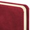 Ежедневник недатированный МАЛЫЙ 100х150 мм А6 BRAUBERG "Status", под кожу, 160 л., красный, 113367 - фото 11196113