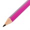 Карандаш чернографитный BRAUBERG, 1 шт., "Alderida", НВ, трехгранный, с ластиком, корпус розовый, заточенный, 180611 - фото 11204561