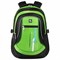 Рюкзак BRAUBERG HIGH SCHOOL универсальный, 3 отделения, "Лайм", черный/салатовый, 46х31х18 см, 225524 - фото 11208425