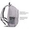 Рюкзак BRAUBERG HIGH SCHOOL универсальный, 3 отделения, "Туман", светло-серый, 46х31х18 см, 270762 - фото 11211970