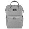 Рюкзак для мамы BRAUBERG MOMMY с ковриком, крепления на коляску, термокарманы, серый, 40x26x17 см, 270819 - фото 11212565