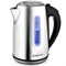 Чайник BRAYER BR1014, 1,7 л, 2200 Вт, закрытый нагревательный элемент, сталь - фото 11218049