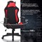 Кресло компьютерное BRABIX "GT Racer GM-101", подушка, ткань, черное/красное, 531820 - фото 11219172