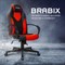 Кресло компьютерное BRABIX "Game GM-017", экокожа/ткань, черное/красное, 532642, GM-017_532642 - фото 11220136