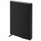 Ежедневник недатированный А5 138х213 мм BRAUBERG "Towny" под кожу, магнитный клапан 160 л., черный, 123785 - фото 11235726