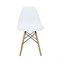 Стулья BRABIX "Eames CF-010", КОМПЛЕКТ 4 шт., пластик белый, опоры дерево/металл, 532630, 2033A - фото 11245286