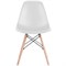 Стулья BRABIX "Eames CF-010", КОМПЛЕКТ 4 шт., пластик белый, опоры дерево/металл, 532630, 2033A - фото 11266241