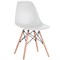 Стулья BRABIX "Eames CF-010", КОМПЛЕКТ 4 шт., пластик белый, опоры дерево/металл, 532630, 2033A - фото 11266242