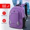 Рюкзак BRAUBERG HIGH SCHOOL универсальный, 3 отделения, "Стимул", фиолетовый, 46х31х18 см, 225516 - фото 11272194
